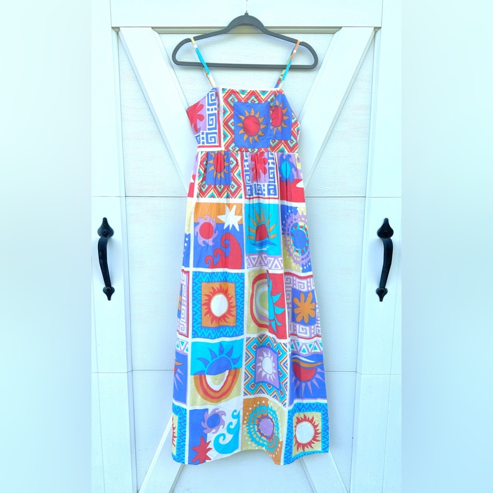 Japna Sun & Sand Print Midi Dress - Picture 2 of 4